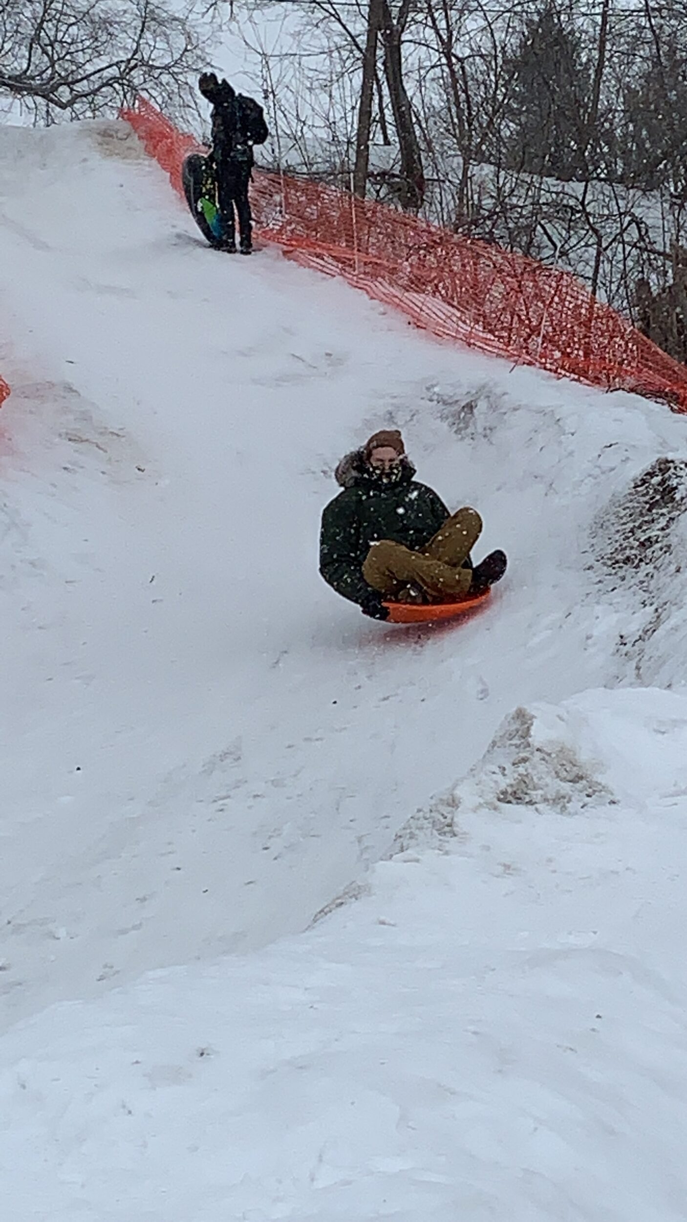 Skating and Sledding
