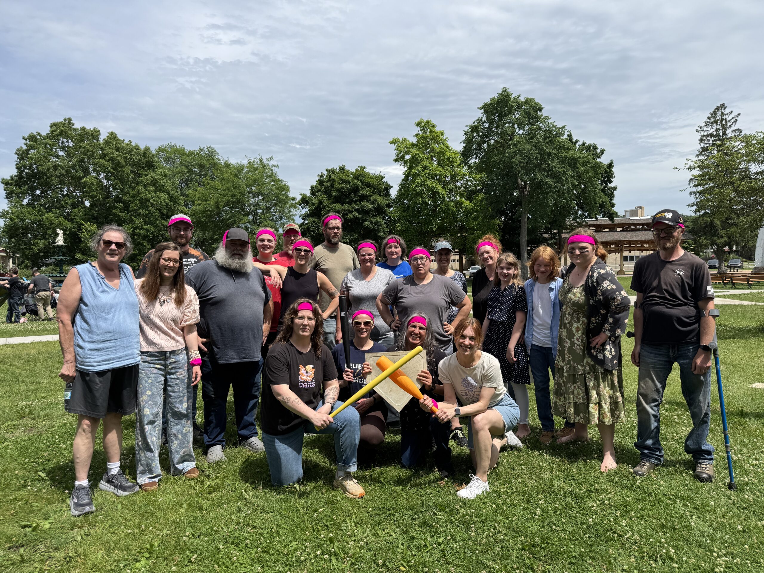 group of people from kindred single adults ministry 